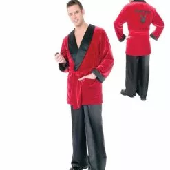 Playboy Smoking Jacket Costume For Adults