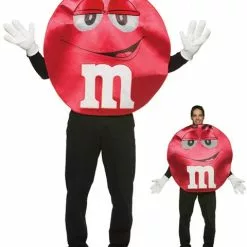 Adult M&Ms Deluxe Red Character Costume