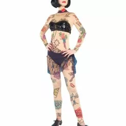 Lydia The Tattooed Lady Circus Costume For Women